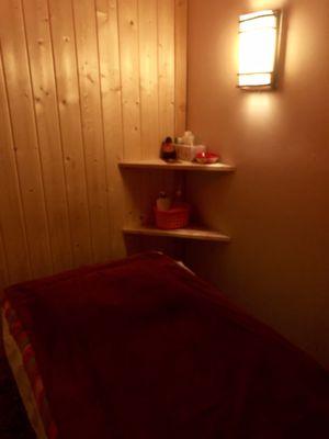 Private massage room