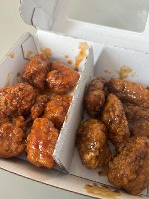 boneless wings - 6 asian zing, 6 jammin' jalapeño