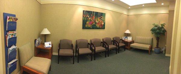 Beautiful waiting area