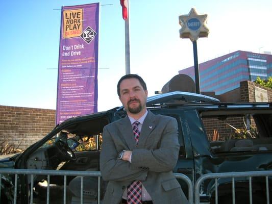 DUI Attorney Mark Rosenfeld at West Hollywood Sheriff Station