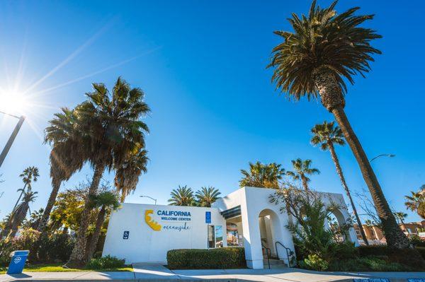 California Welcome Center in Oceanside welcomes you!