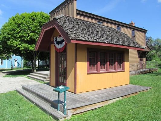 Interurban Station Built In The Late 1800's.  Moved From Novi, MI.