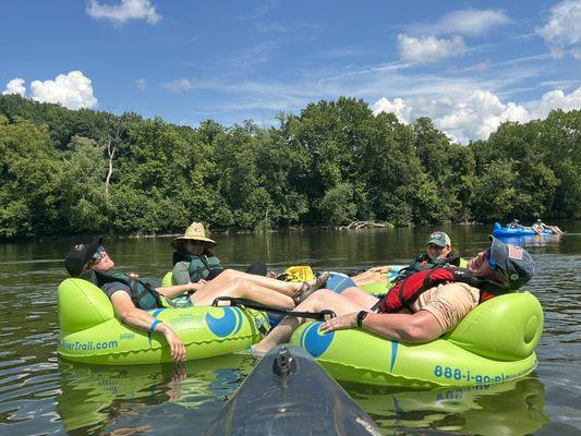 Shenandoah mellow water tubing