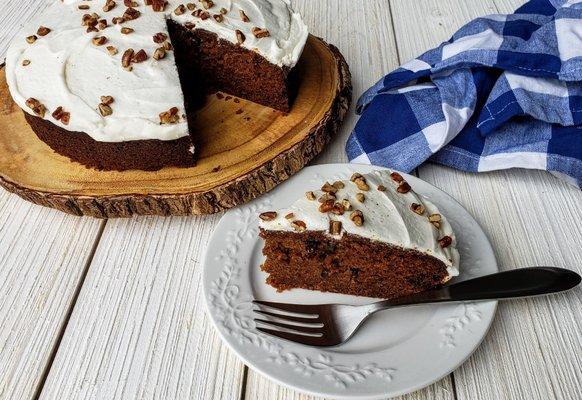 Spiced Pecan Rum Cake