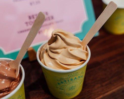 Sea Salt Caramel Soft Serve