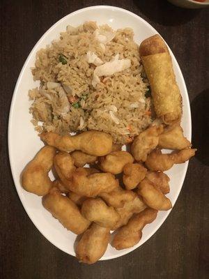 Chicken Fried Rice, Sweet & Sour Chicken