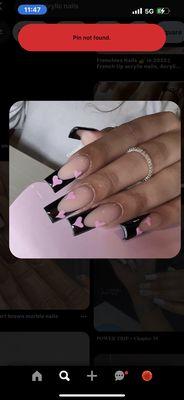 These are the nails I asked for