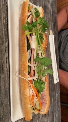 Special Saigon foot long bahn mi