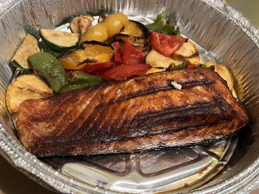 Salmon a la Parrilla, DELICIOUS!!! Highly recommend