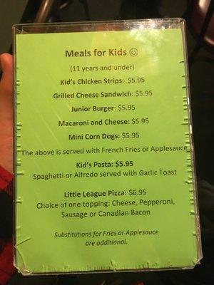 Meals for Kids