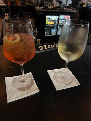 Aperol spritz, Pinot grigio