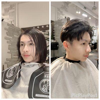 Hair transformation