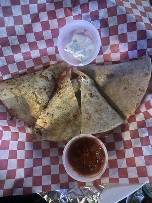 chicken quesadilla