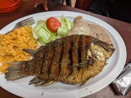 Mojara fried fish