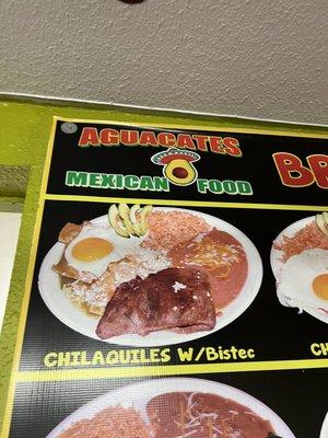 They got chilaquiles!!!