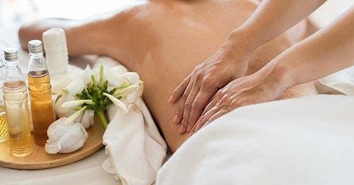 Aromatherapy Massage is so therapeutic and relaxing, includes heated compresses and warmed stones, pure bliss