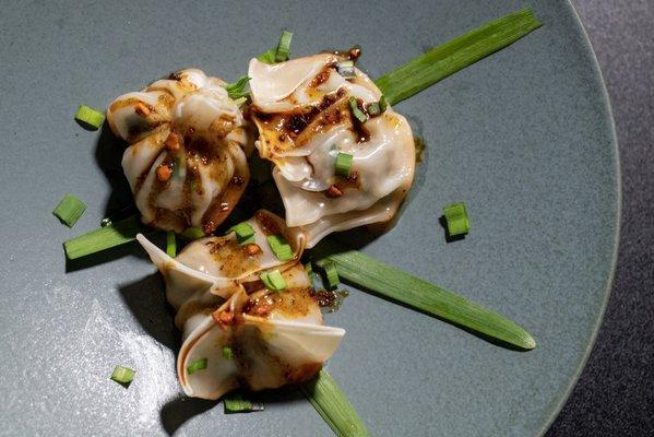 Mushroom potstickers recipe from "World Tour Dumplings" with Caroline Barrett