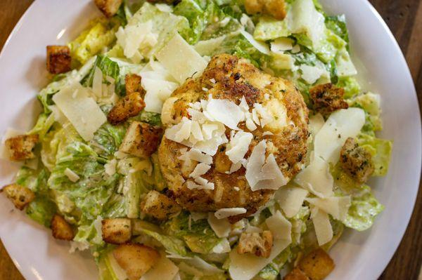 Crab cakes on a salad? Yes please! We have additional add-on options as well