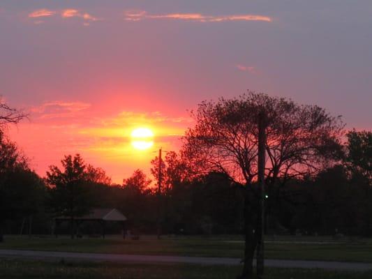 Sunrise at Johnson County Park