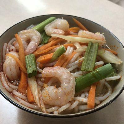 Shrimp Foo Chow Noodle Soup...