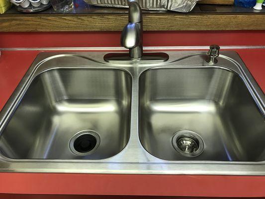 New sink