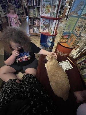 The most friendly bookstore kitty!