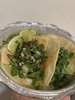 Taco carne asada