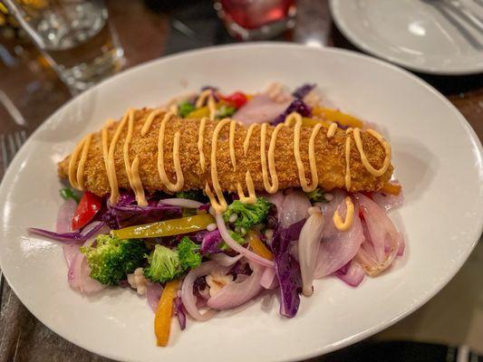 Potato Encrusted Walleye