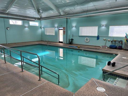 Aquatic therapy available