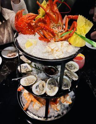 Seafood tower