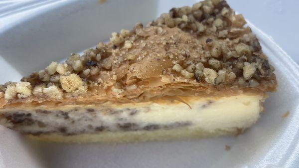 Baklava cheesecake $9