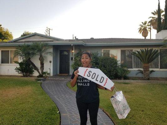 Just closed escrow for a home in Riverside!