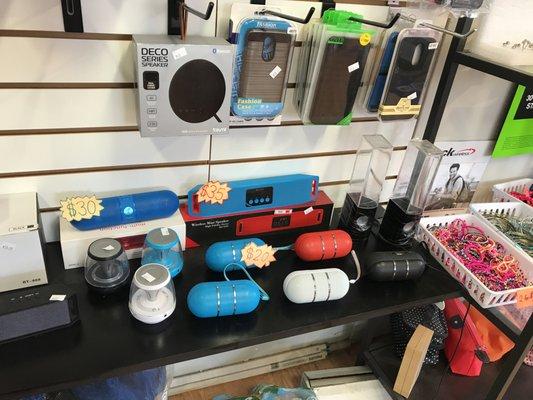 Many variety of Bluetooth speakers to choose from