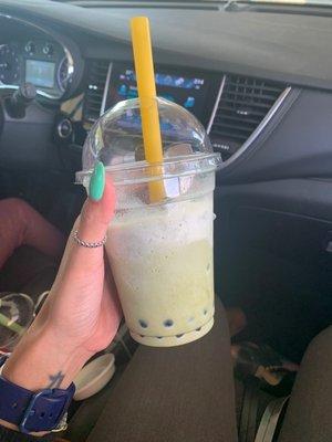 Green tea matcha Boba