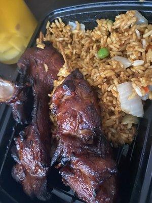 Bourbon Chicken/Fried Rice