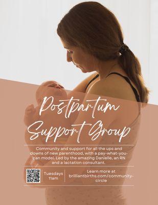 Parenthood isn't meant to be done alone. Join our Postpartum Support Group and connect with other parents in a safe, caring environment.