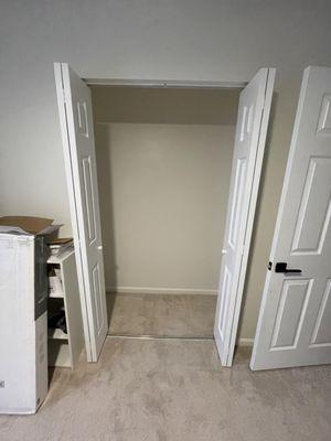 Before closet solution