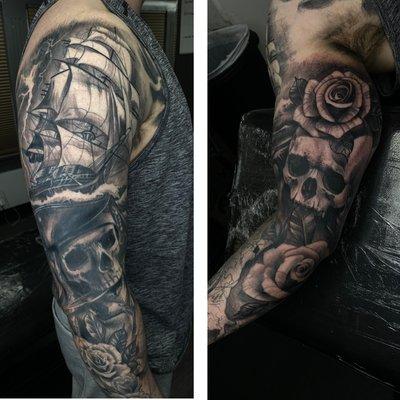 Full sleeves by Jesse