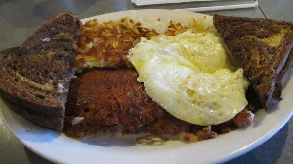 Corned beef hash.