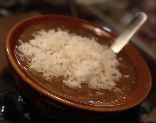 SeaFood Gumbo! Some of the best I've ever had!!