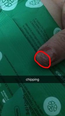 the chipping