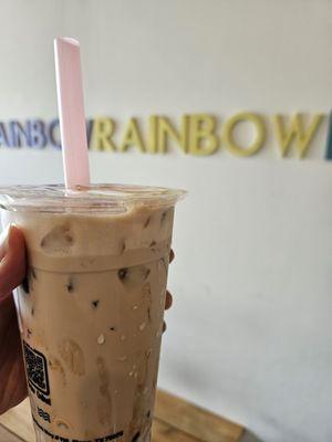 Original milk tea with boba