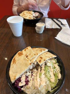 Gyro Bowl & Gyro Salad