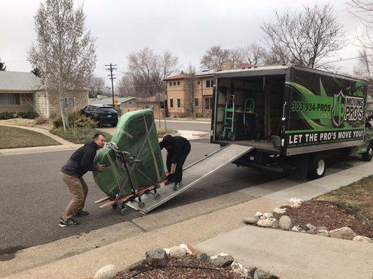 Baby grand flawlessly moved!