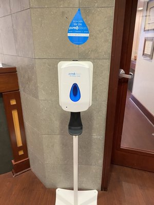 Sanitizing station