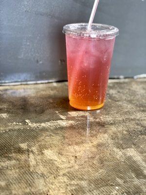 Infused Rockstar with passion fruit