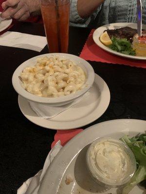 Mac and cheese.  And that's a side!!