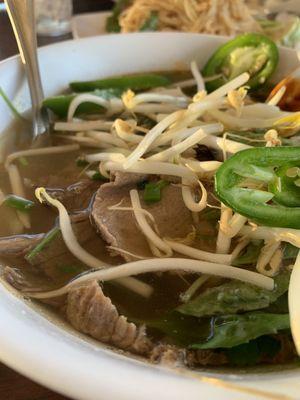 Regular combo pho - delicious broth