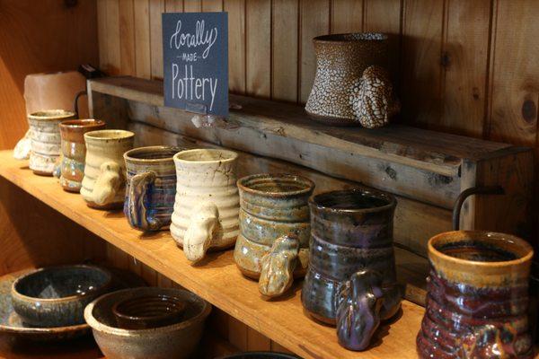 Handmade pottery