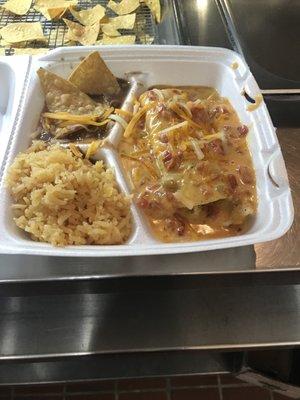 Enchiladas atu gusto